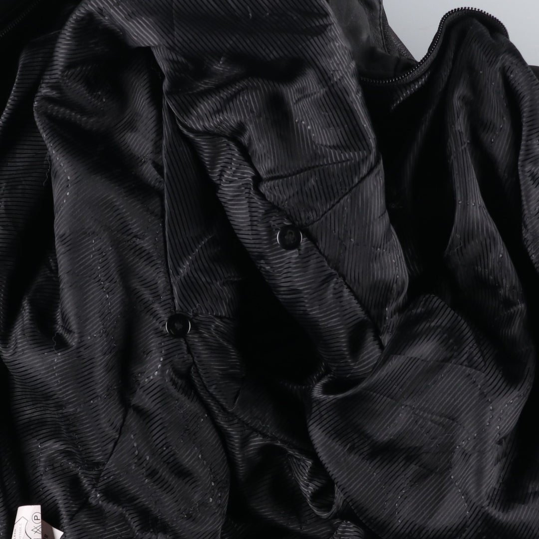 EPIDERME Swing Top Padded Leather Blouson, Men's Size L genuine leather black type Vintage Second Hand