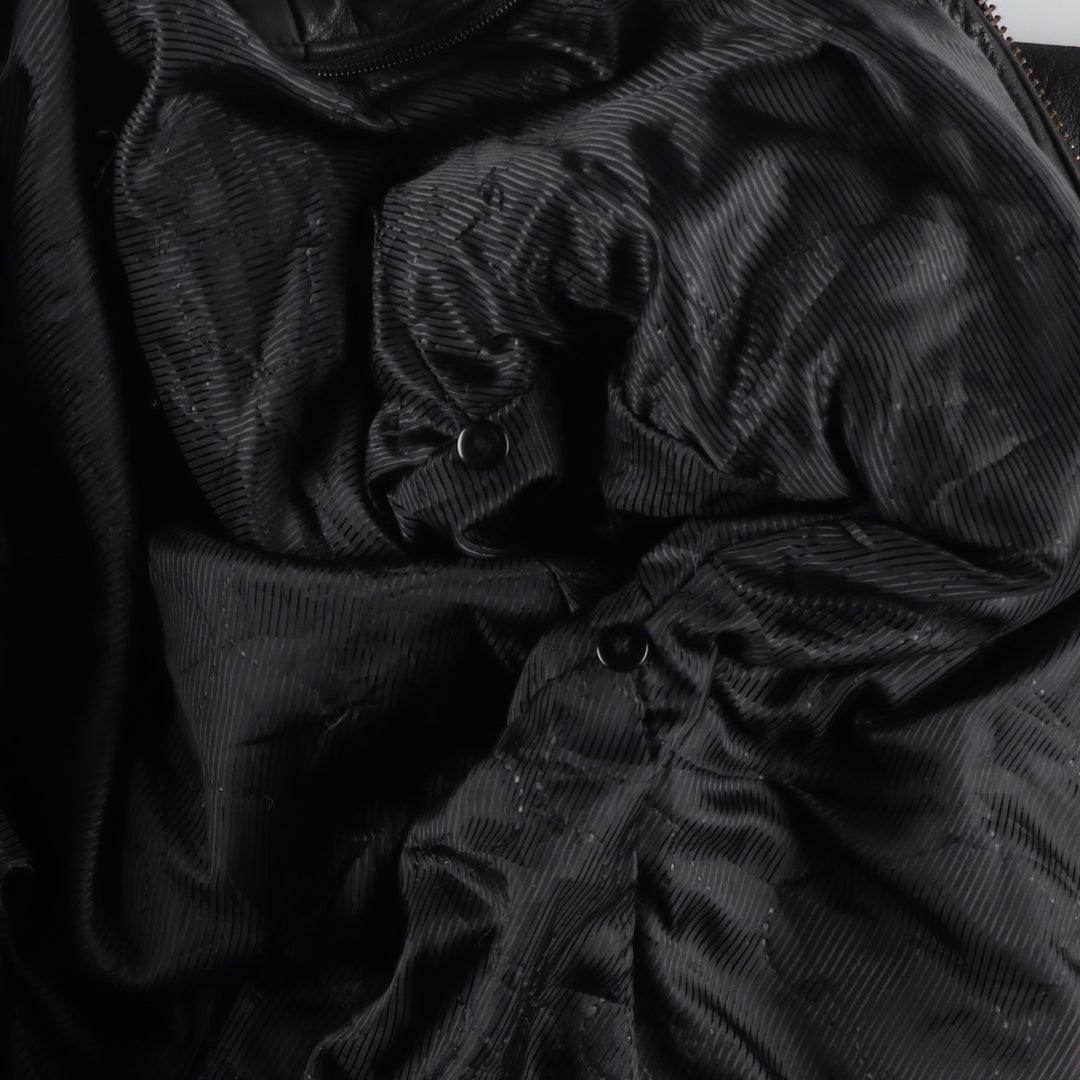 EPIDERME Swing Top Padded Leather Blouson, Men's Size L genuine leather black type Vintage Second Hand