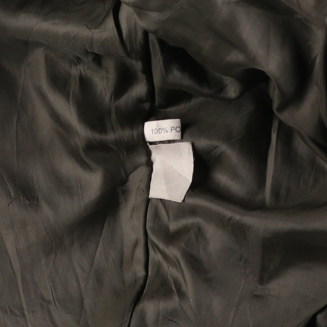 MacDouglas Vintage Trucker Leather Jacket, Men's Size L genuine leather brown type Vintage Second Hand