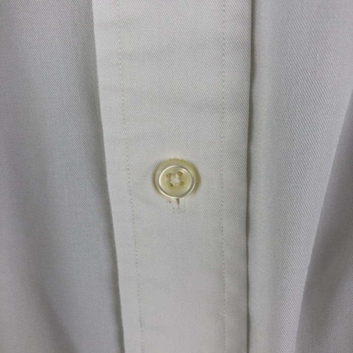 Ralph Lauren BLAKE long sleeve button down shirt, men's size XXL cotton white type Vintage Second Hand