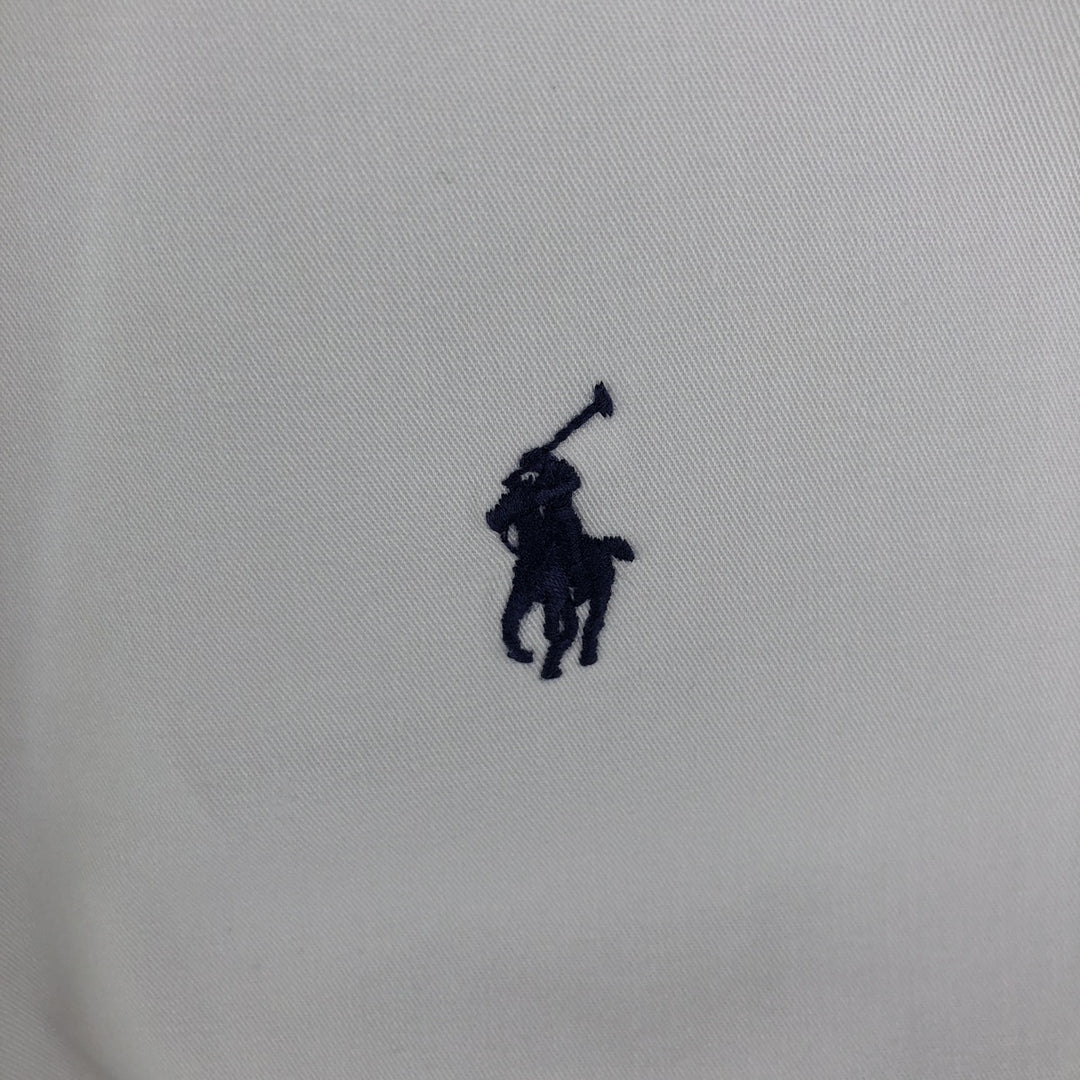 Ralph Lauren BLAKE long sleeve button down shirt, men's size XXL cotton white type Vintage Second Hand