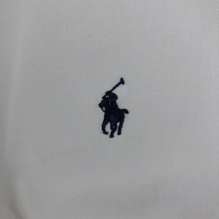 Ralph Lauren BLAKE long sleeve button down shirt, men's size XXL cotton white type Vintage Second Hand