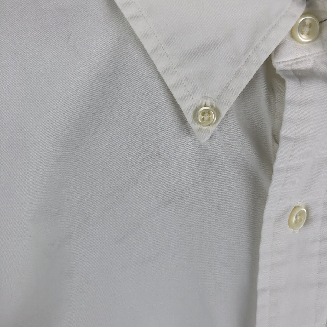 Ralph Lauren BLAKE long sleeve button down shirt, men's size XXL cotton white type Vintage Second Hand