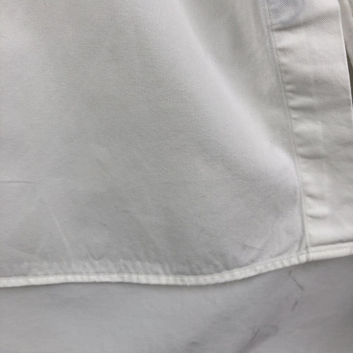 Ralph Lauren BLAKE long sleeve button down shirt, men's size XXL cotton white type Vintage Second Hand