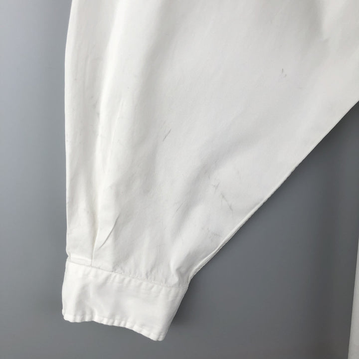 Ralph Lauren BLAKE long sleeve button down shirt, men's size XXL cotton white type Vintage Second Hand