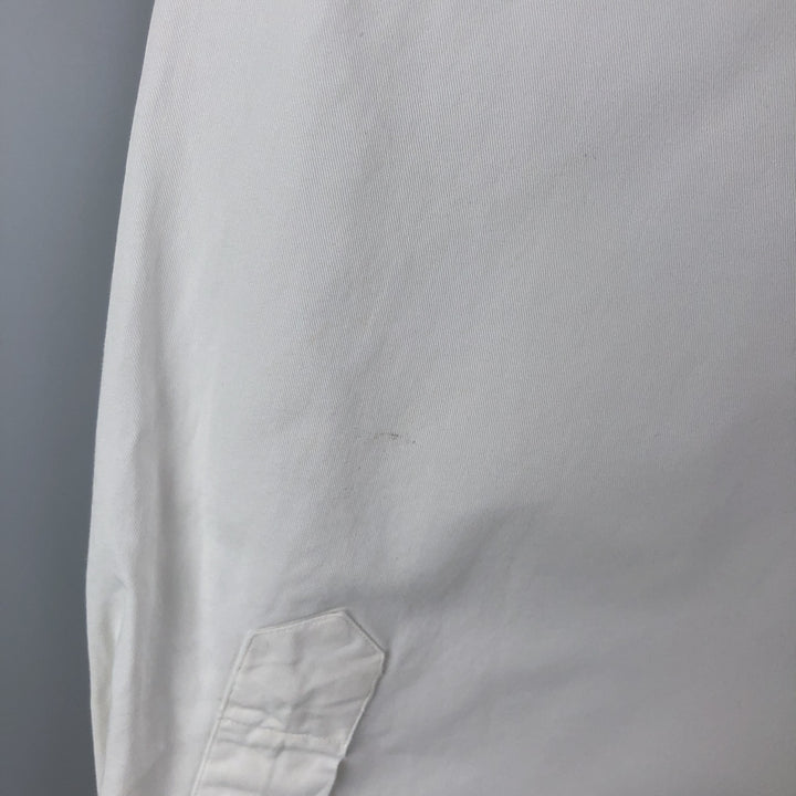 Ralph Lauren BLAKE long sleeve button down shirt, men's size XXL cotton white type Vintage Second Hand
