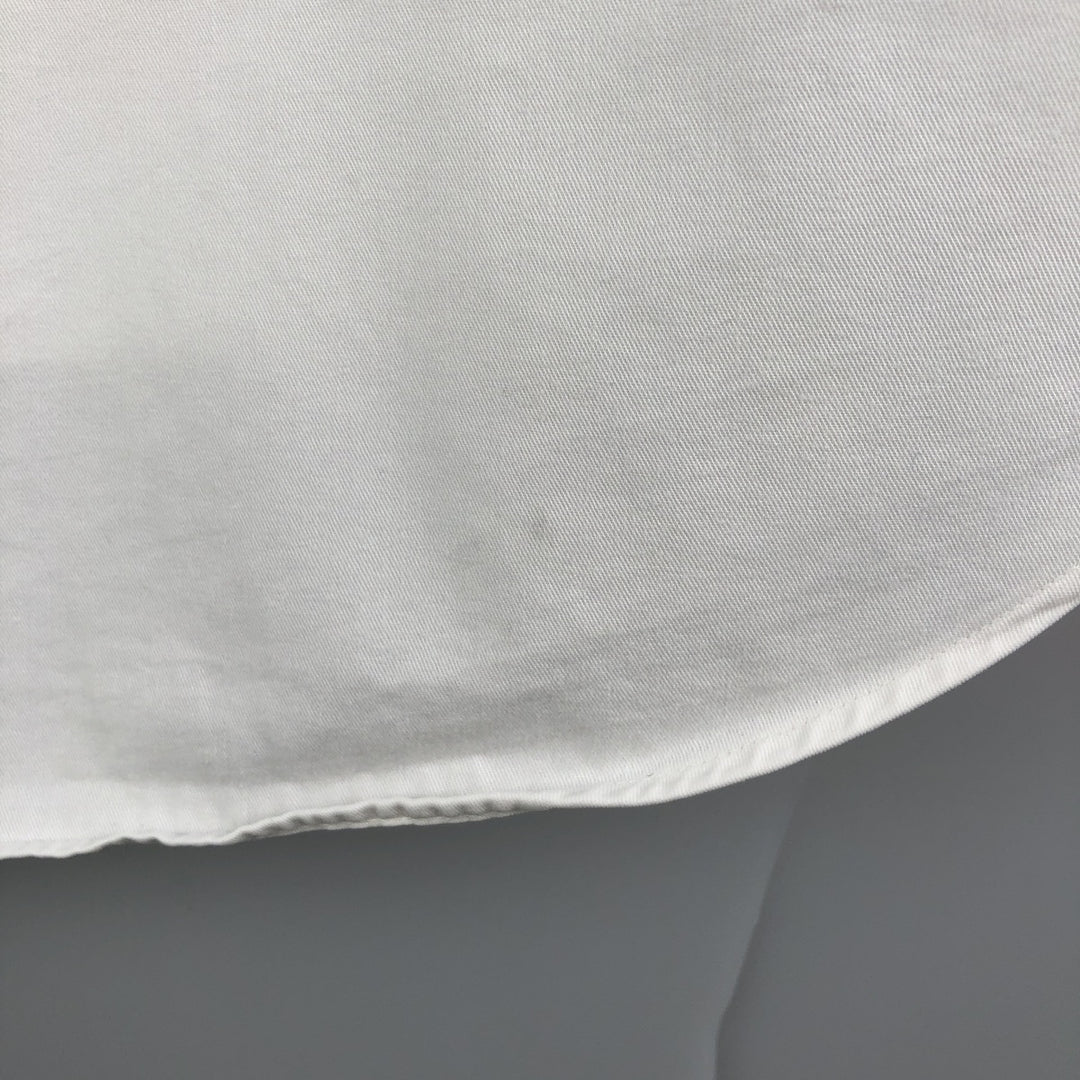 Ralph Lauren BLAKE long sleeve button down shirt, men's size L cotton white type Vintage Second Hand