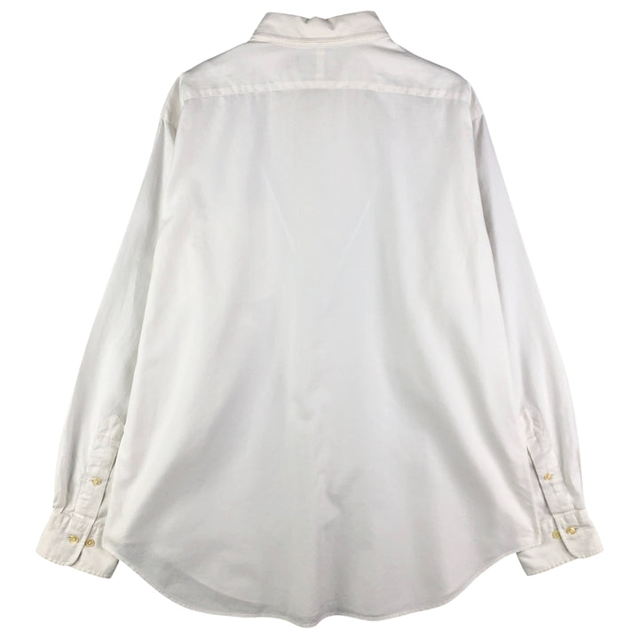 Ralph Lauren POLO by Ralph Lauren ANDREW long sleeve cotton shirt, men's size L cotton white type Vintage Second Hand