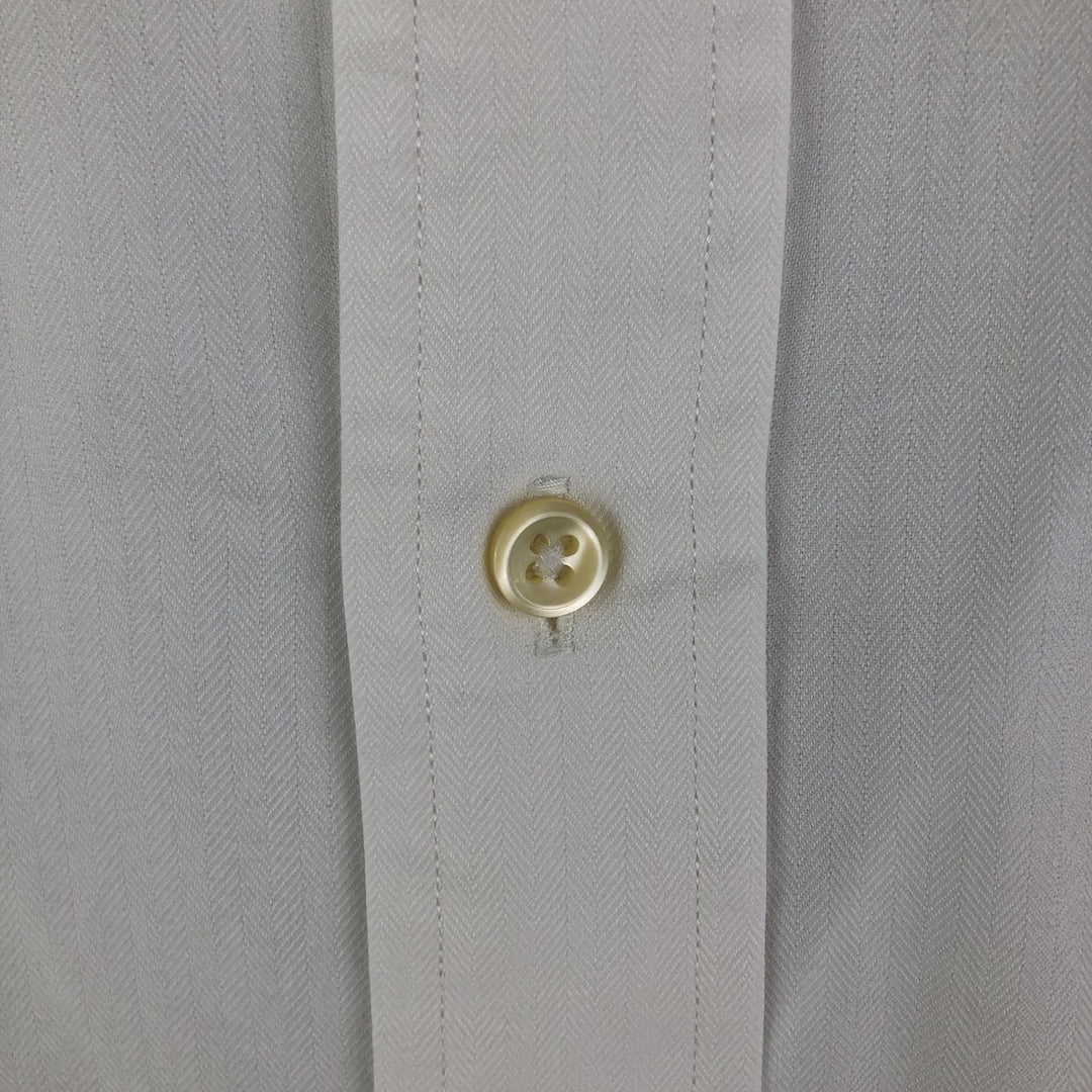 Ralph Lauren POLO by Ralph Lauren ANDREW long sleeve cotton shirt, men's size L cotton white type Vintage Second Hand
