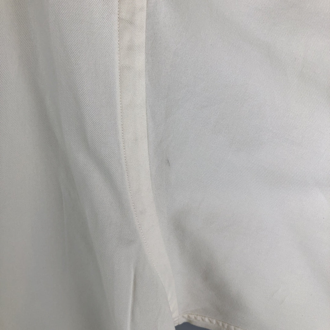 Ralph Lauren POLO by Ralph Lauren WHITFIELD long-sleeved cotton shirt, men's size XL cotton unbleached Vintage Second Hand
