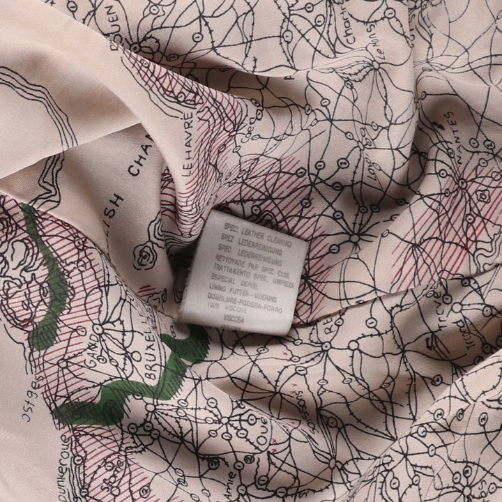 ROYAL FAKS Leather Blouson Men's Size L genuine leather black type Vintage Second Hand