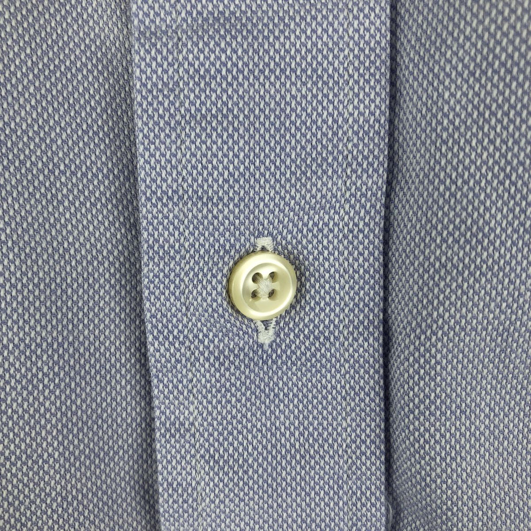 Ralph Lauren YARMOUTH long sleeve button down shirt, men's size L cotton Blue type light blue Vintage Second Hand