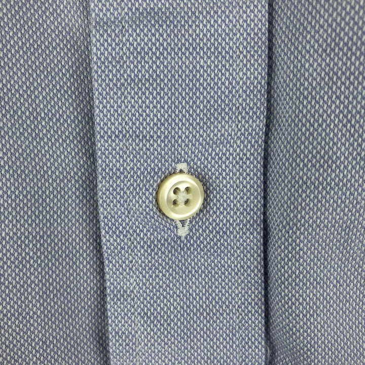 Ralph Lauren YARMOUTH long sleeve button down shirt, men's size L cotton Blue type light blue Vintage Second Hand