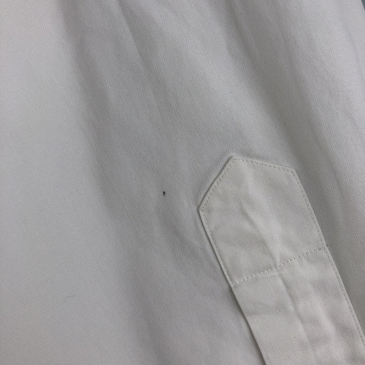 Ralph Lauren YARMOUTH long sleeve button down shirt, men's size L cotton white type Vintage Second Hand