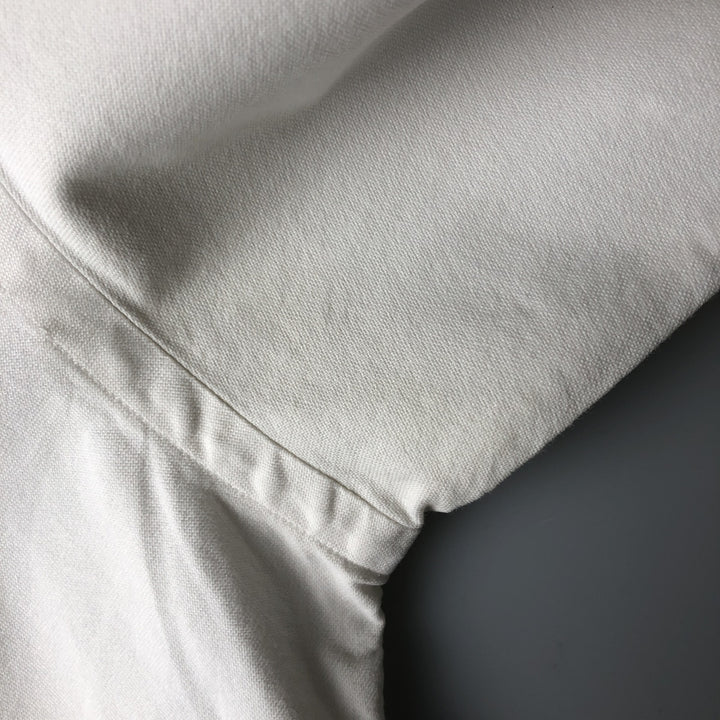 Ralph Lauren YARMOUTH long sleeve button down shirt, men's size M cotton white type Vintage Second Hand