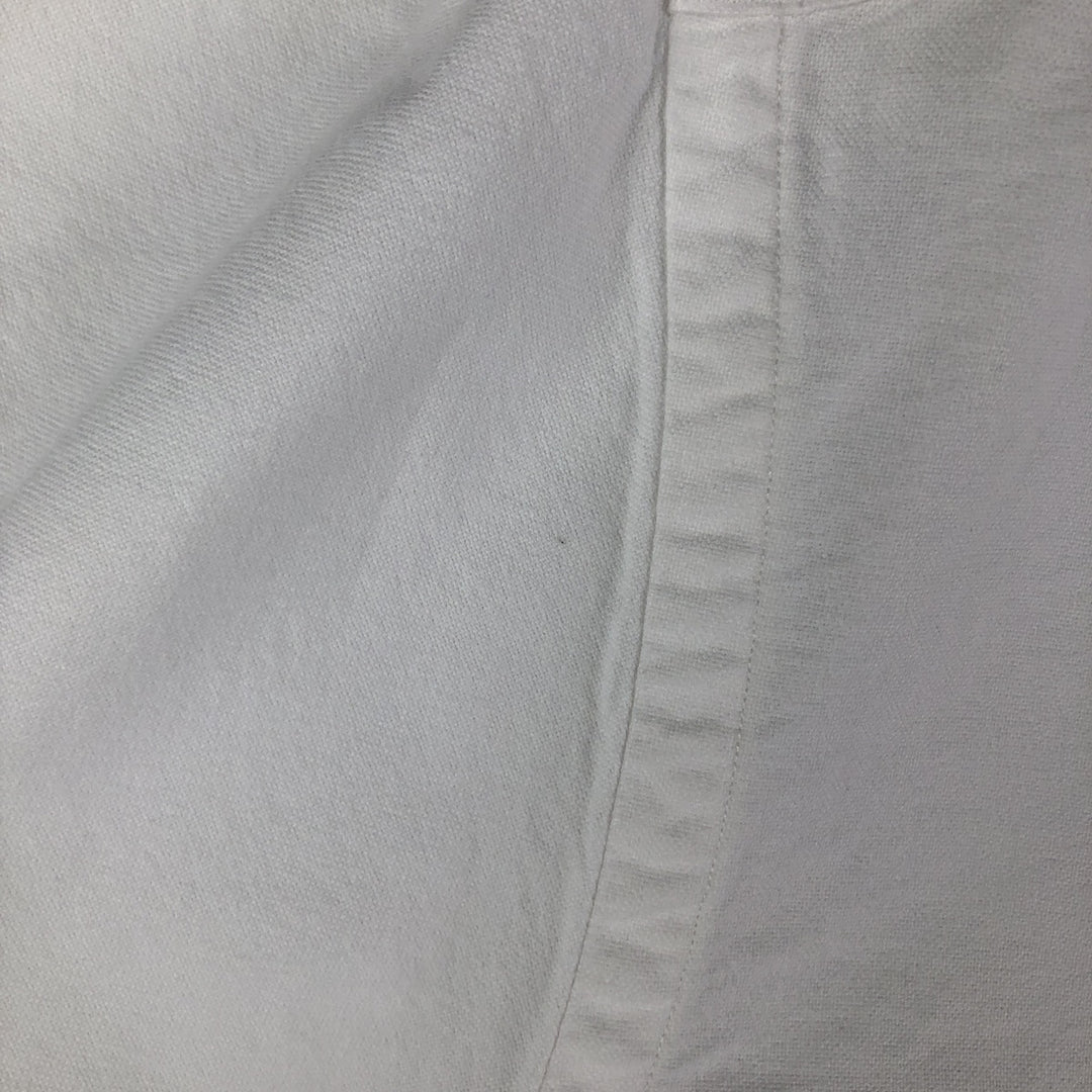 Ralph Lauren Classic Fit Long Sleeve Button Down Shirt, Men's Size L cotton white type Vintage Second Hand