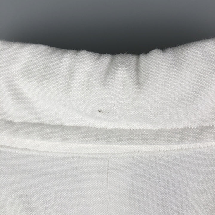Ralph Lauren Classic Fit Long Sleeve Button Down Shirt, Men's Size L cotton white type Vintage Second Hand