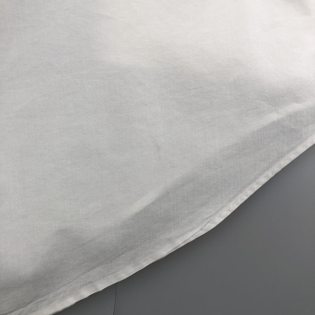 Ralph Lauren YARMOUTH long sleeve button down shirt, men's XXL size cotton white type Vintage Second Hand