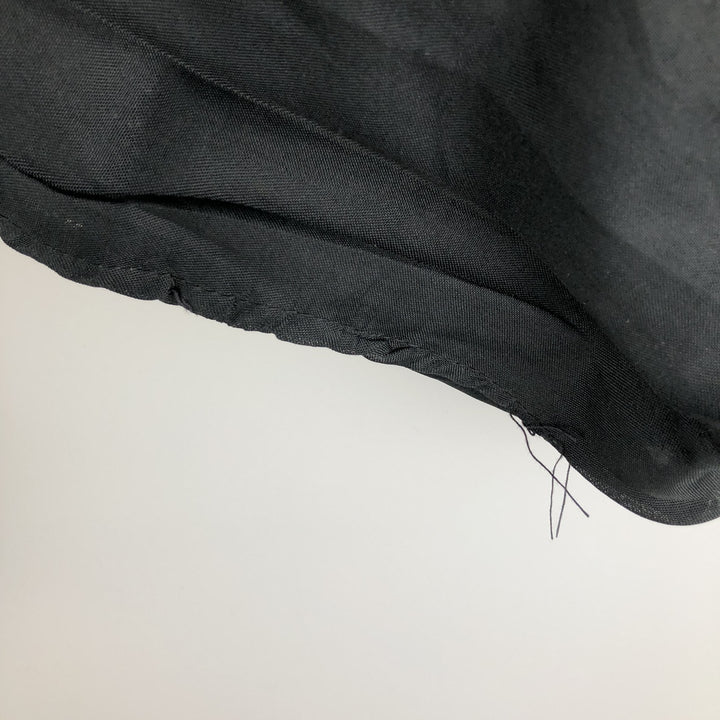 Leather blouson, men's size M genuine leather black type Vintage Second Hand