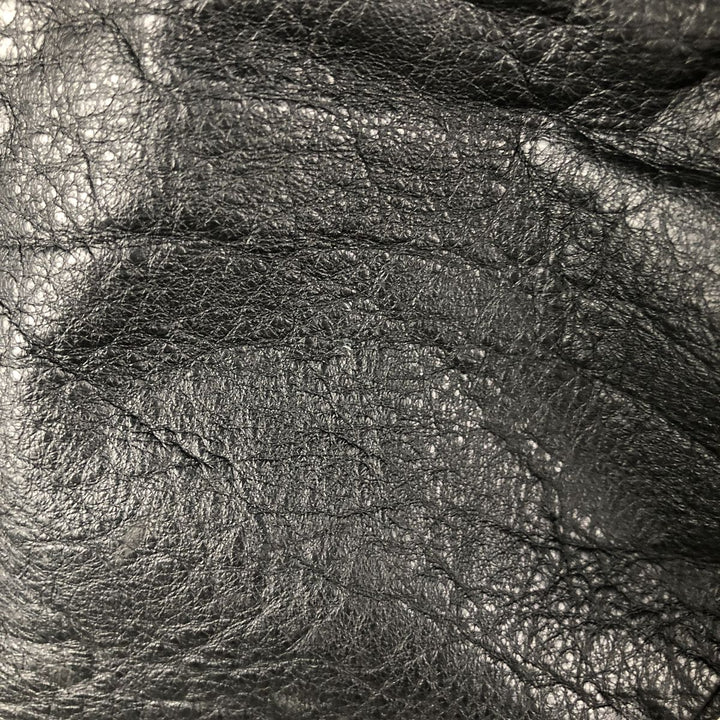 St. John's Bay Swing Top Padded Leather Blouson, Men's XL genuine leather black type Vintage Second Hand