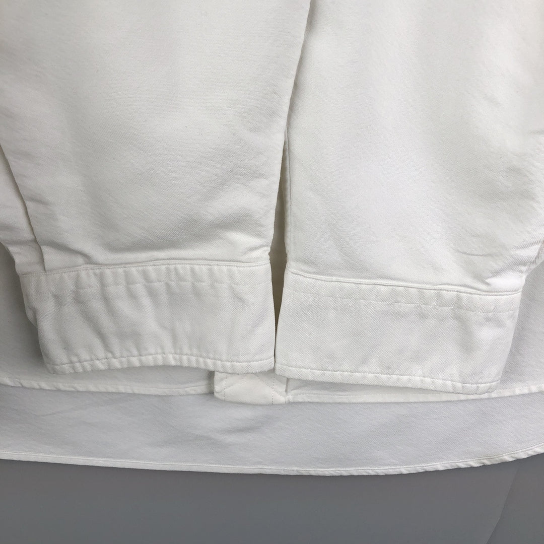 Ralph Lauren Classic Fit Long Sleeve Button Down Shirt Men's XL cotton white type Vintage Second Hand
