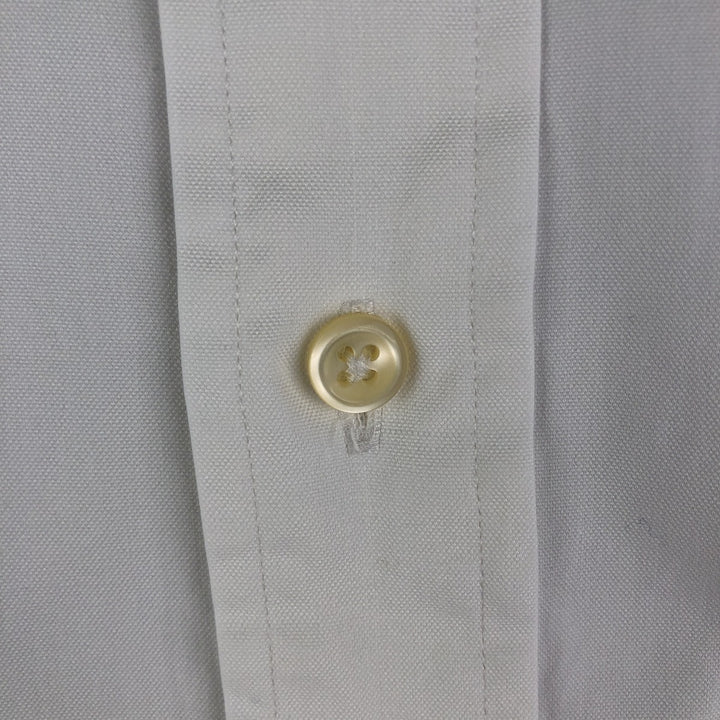 Ralph Lauren POLO by Ralph Lauren ANDREW long sleeve cotton shirt, men's XL size cotton white type Vintage Second Hand