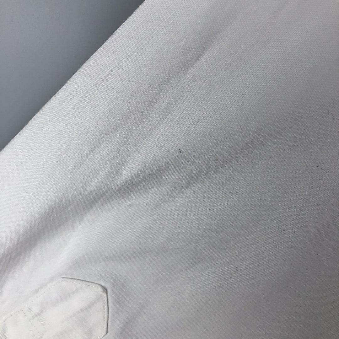 Ralph Lauren POLO by Ralph Lauren ANDREW long sleeve cotton shirt, men's XL size cotton white type Vintage Second Hand