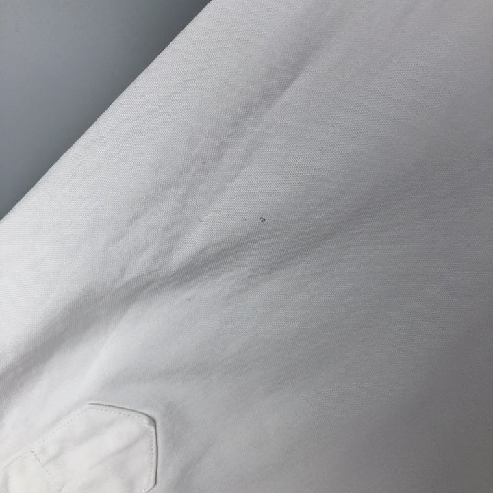 Ralph Lauren POLO by Ralph Lauren ANDREW long sleeve cotton shirt, men's XL size cotton white type Vintage Second Hand