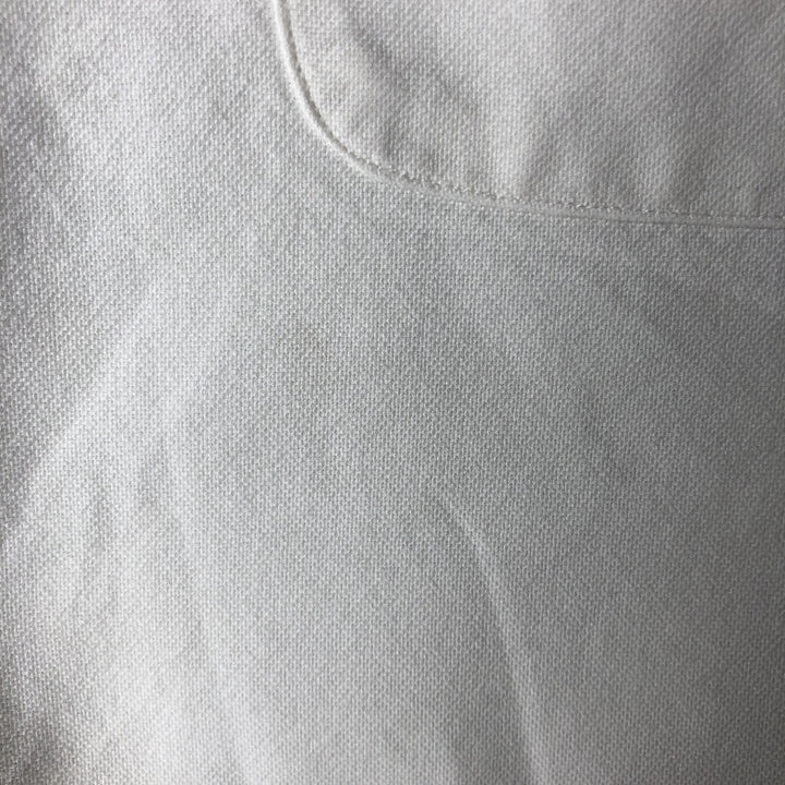 Ralph Lauren BIG SHIRT Long sleeve button down shirt Men's XL size cotton white type Vintage Second Hand