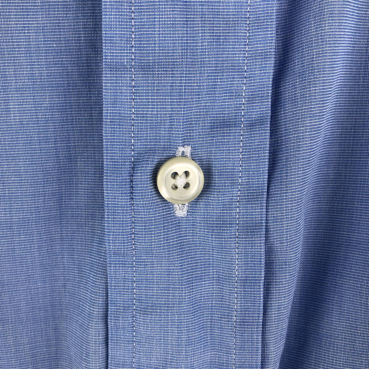 Ralph Lauren Classic Fit Long Sleeve Button Down Shirt, Men's Size L cotton Blue type light blue Vintage Second Hand