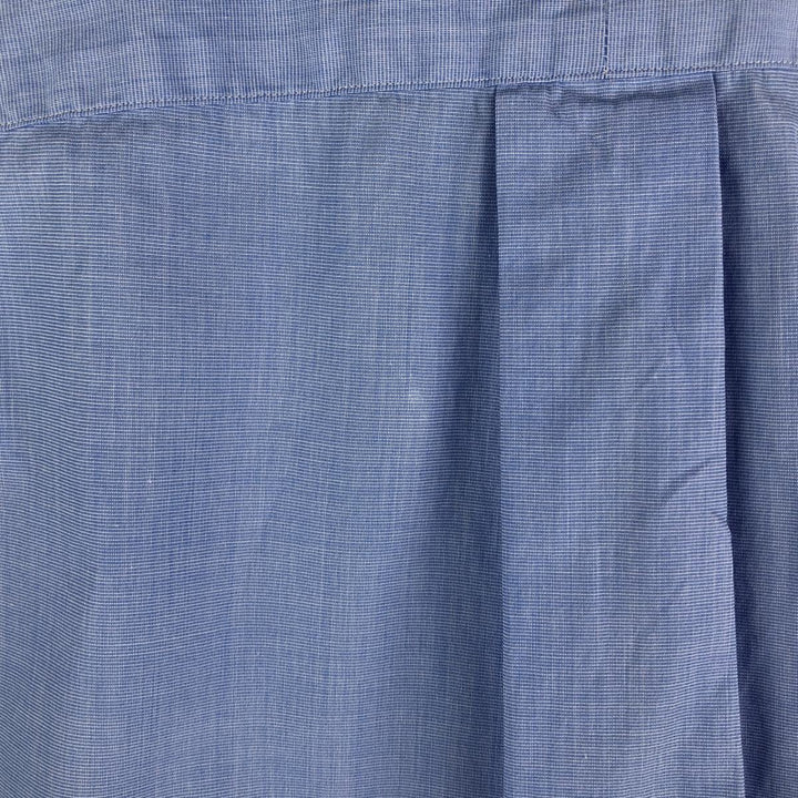 Ralph Lauren Classic Fit Long Sleeve Button Down Shirt, Men's Size L cotton Blue type light blue Vintage Second Hand