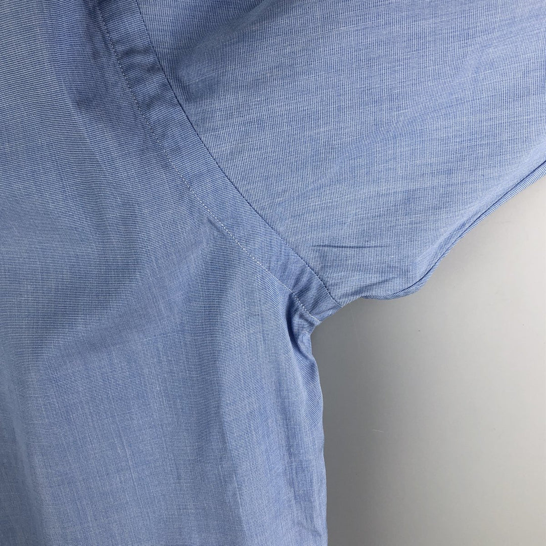 Ralph Lauren Classic Fit Long Sleeve Button Down Shirt, Men's Size L cotton Blue type light blue Vintage Second Hand