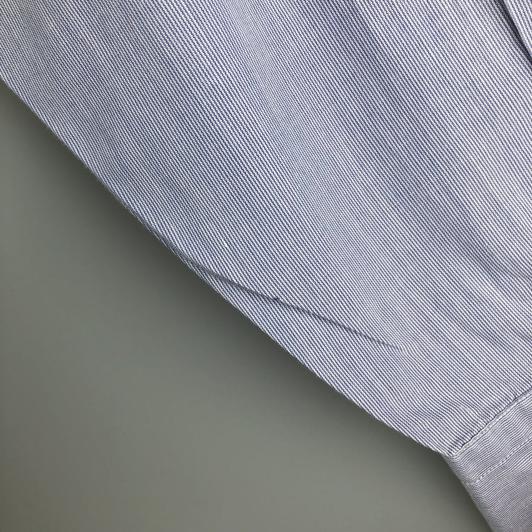 Ralph Lauren POLO by Ralph Lauren ANDREW long sleeve cotton shirt, men's XL size cotton Blue type light blue Vintage Second Hand
