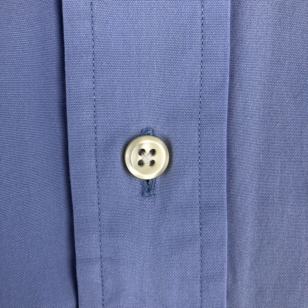 Ralph Lauren REGENT CLASSIC FIT long-sleeved cotton shirt, men's size XL cotton Blue type light blue Vintage Second Hand