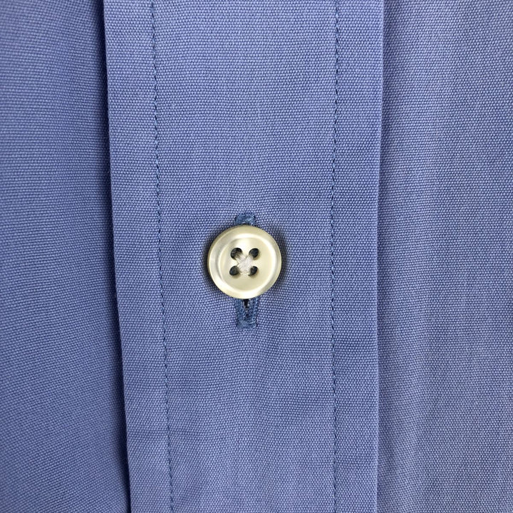 Ralph Lauren REGENT CLASSIC FIT long-sleeved cotton shirt, men's size XL cotton Blue type light blue Vintage Second Hand