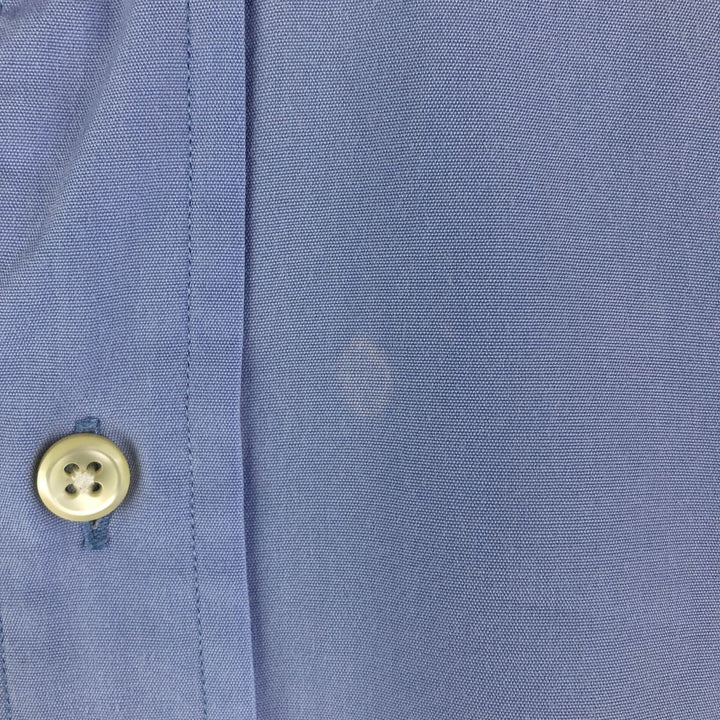 Ralph Lauren REGENT CLASSIC FIT long-sleeved cotton shirt, men's size XL cotton Blue type light blue Vintage Second Hand
