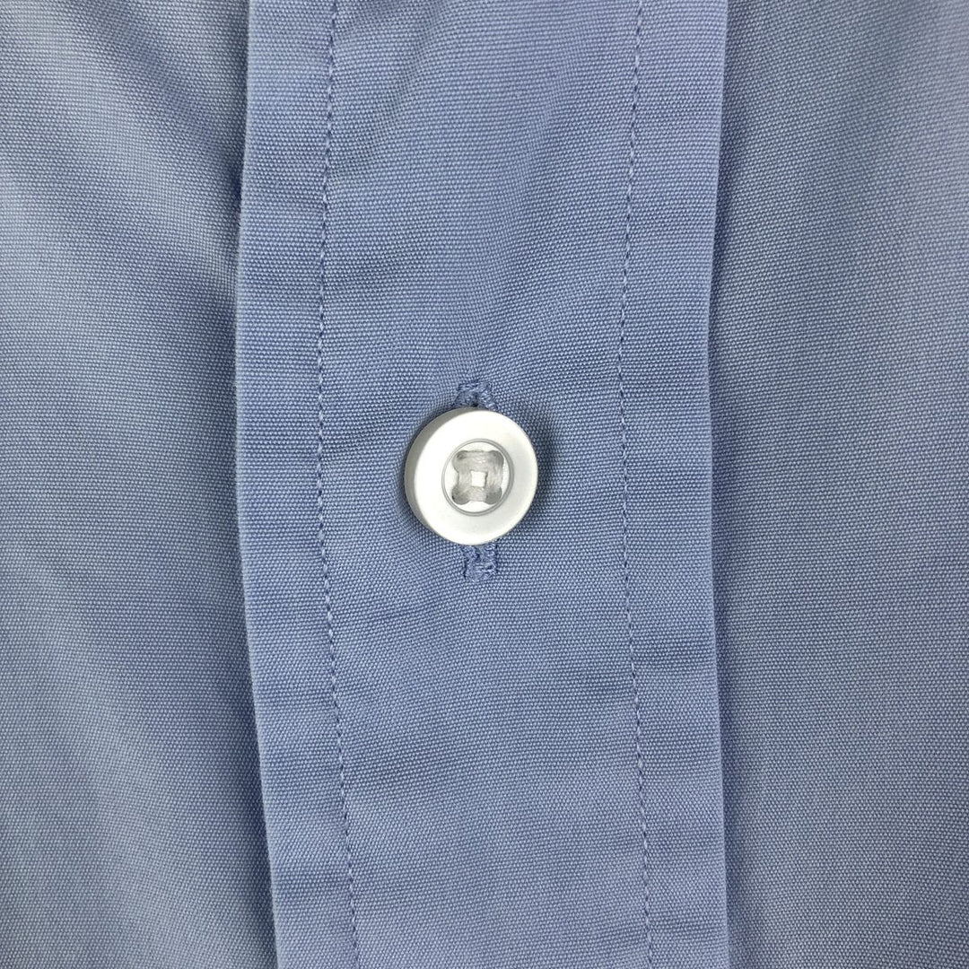 Ralph Lauren long sleeve button down shirt, men's size L cotton Blue type light blue Vintage Second Hand