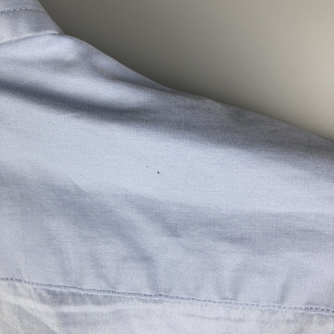 Ralph Lauren long sleeve button down shirt, men's size L cotton Blue type light blue Vintage Second Hand