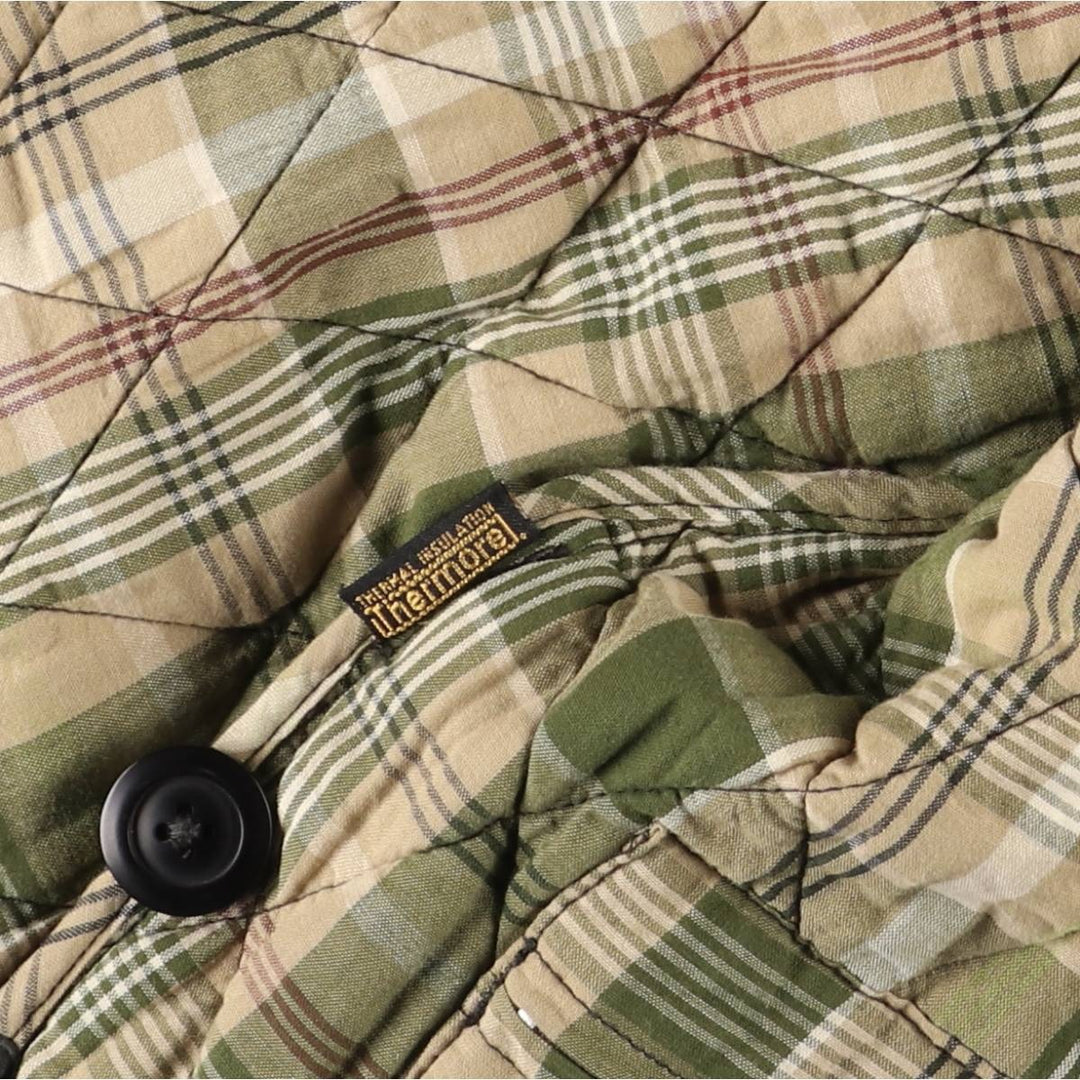 90s-00'S LLBean Women's XL Vintage Padded Puffer Jacket cotton black type Vintage Second Hand