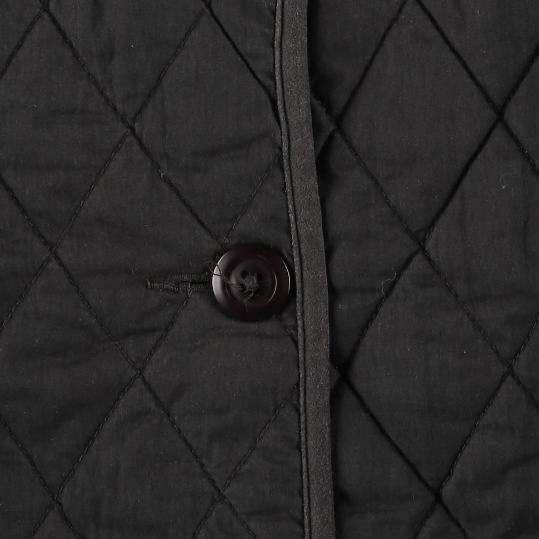 90s-00'S LLBean Women's XL Vintage Padded Puffer Jacket cotton black type Vintage Second Hand