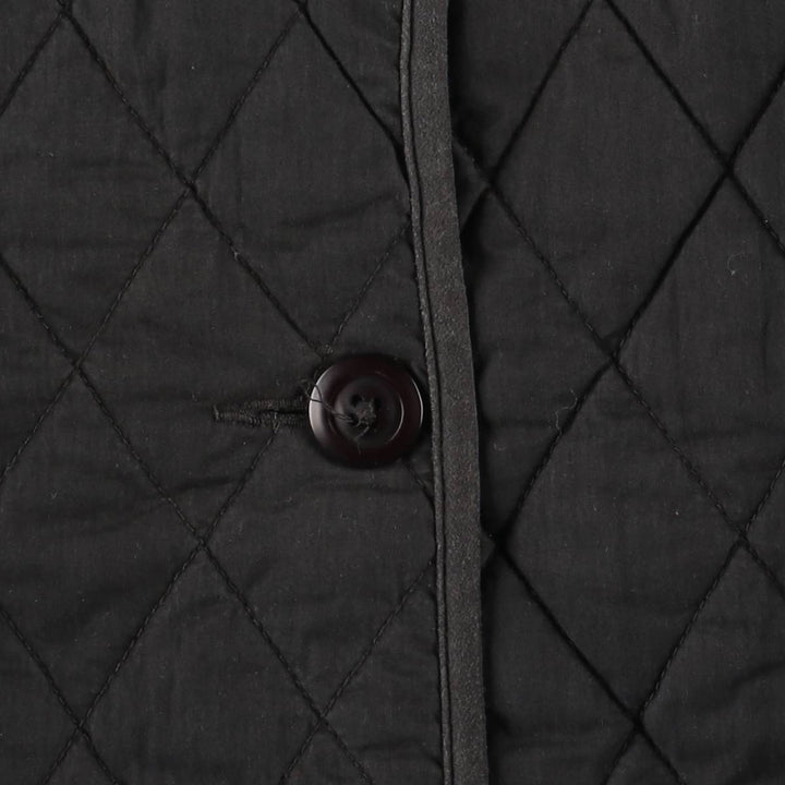 90s-00'S LLBean Women's XL Vintage Padded Puffer Jacket cotton black type Vintage Second Hand