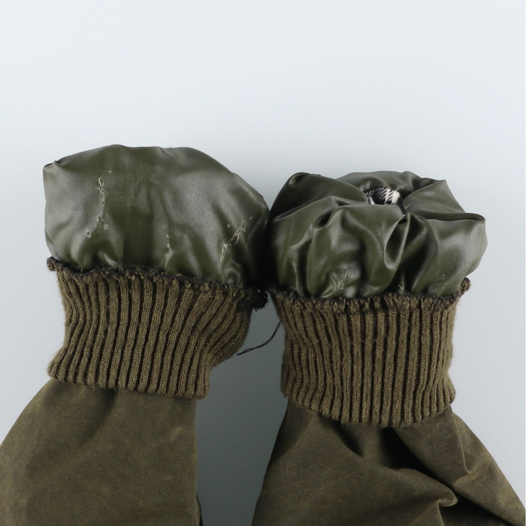 2000'S Barbour Bedale waxed cotton oiled jacket, made in England, C40, men's size M cotton Khaki type Vintage Second Hand