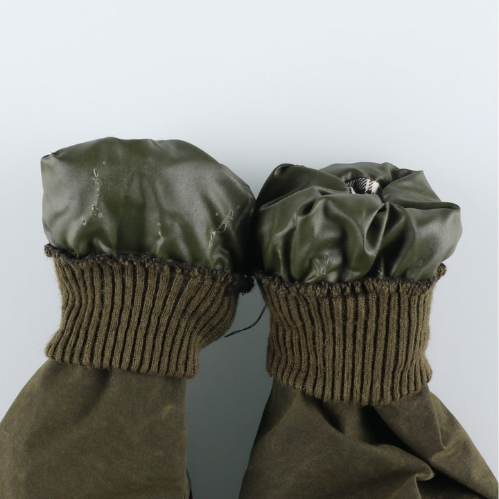 2000'S Barbour Bedale waxed cotton oiled jacket, made in England, C40, men's size M cotton Khaki type Vintage Second Hand