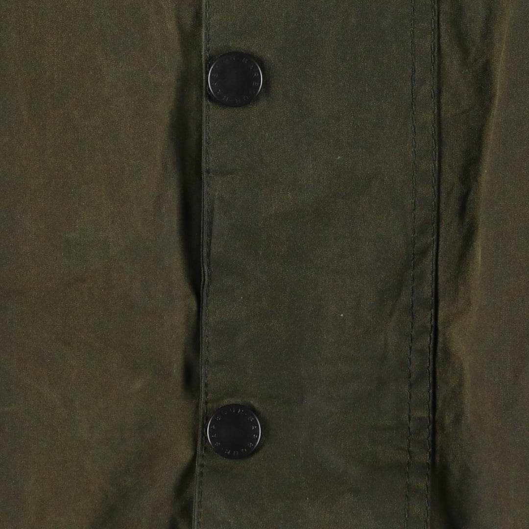 Vintage Barbour Beaufort Oiled Hunting Jacket, Made in England, Men's Size Medium unclear Khaki type Vintage Second Hand