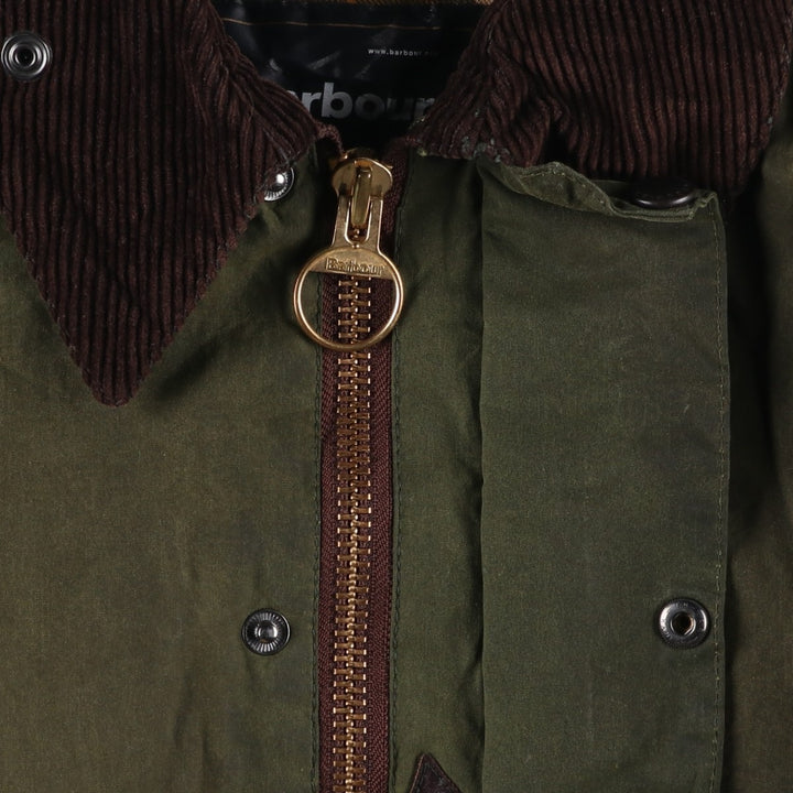 Vintage Barbour Beaufort Oiled Hunting Jacket, Made in England, Men's Size Medium unclear Khaki type Vintage Second Hand