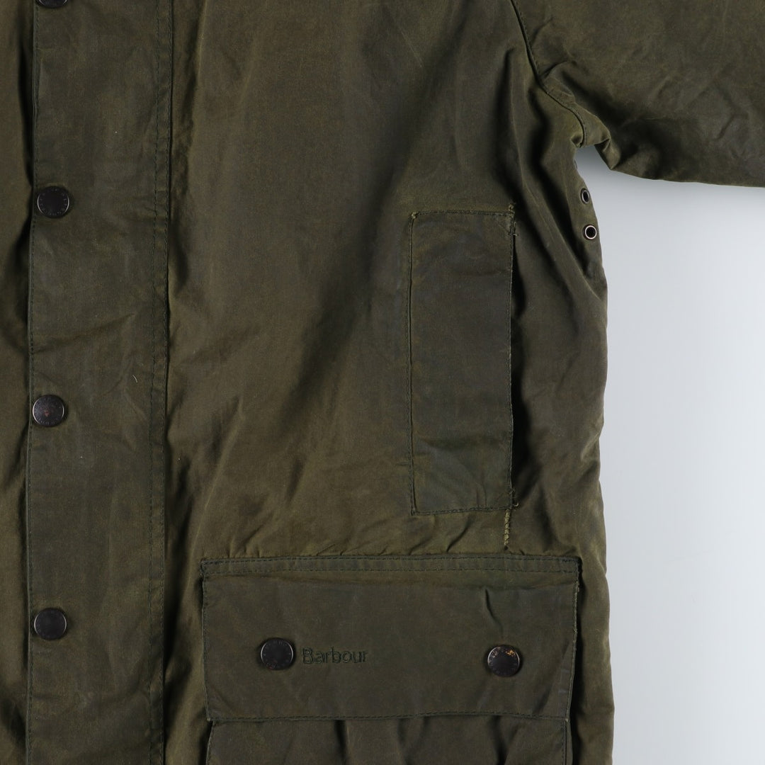 Vintage Barbour Beaufort Oiled Hunting Jacket, Made in England, Men's Size Medium unclear Khaki type Vintage Second Hand