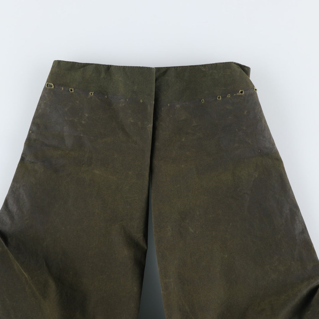 Vintage Barbour Beaufort Oiled Hunting Jacket, Made in England, Men's Size Medium unclear Khaki type Vintage Second Hand