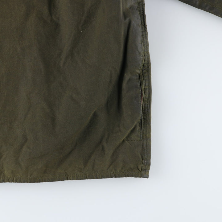 Vintage Barbour Beaufort Oiled Hunting Jacket, Made in England, Men's Size Medium unclear Khaki type Vintage Second Hand