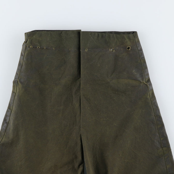 Vintage Barbour Beaufort Oiled Hunting Jacket, Made in England, Men's Size Medium unclear Khaki type Vintage Second Hand