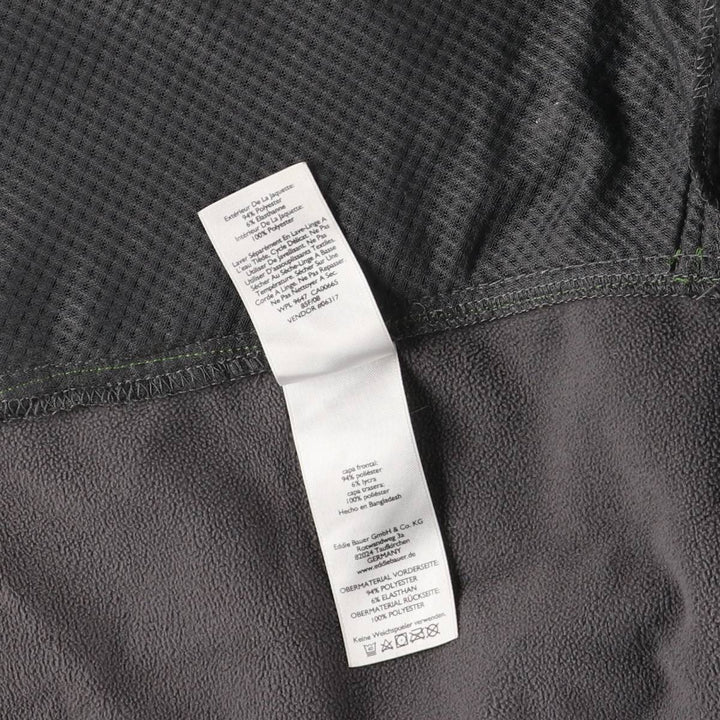 Eddie Bauer Softshell Jacket, Men's Size Small polyester green type Vintage Second Hand